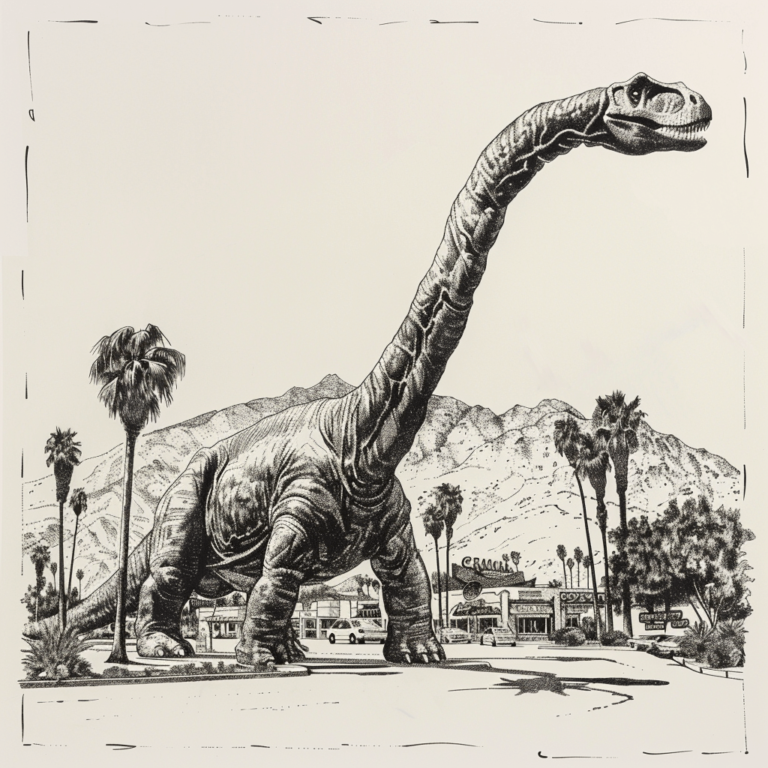 Our Palm Springs Roadside Road Trip Of The Cabazon Dinosaurs