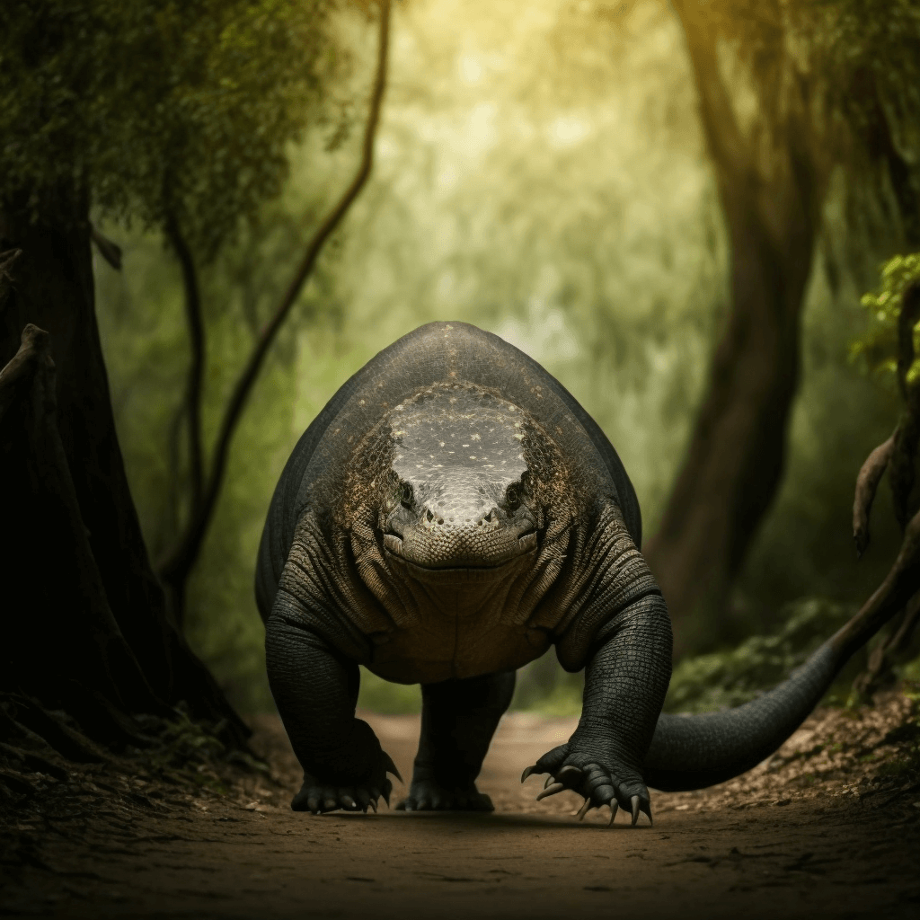 prehistoric komodo dragon