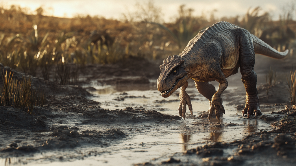 Baryonyx in a floodplain environment